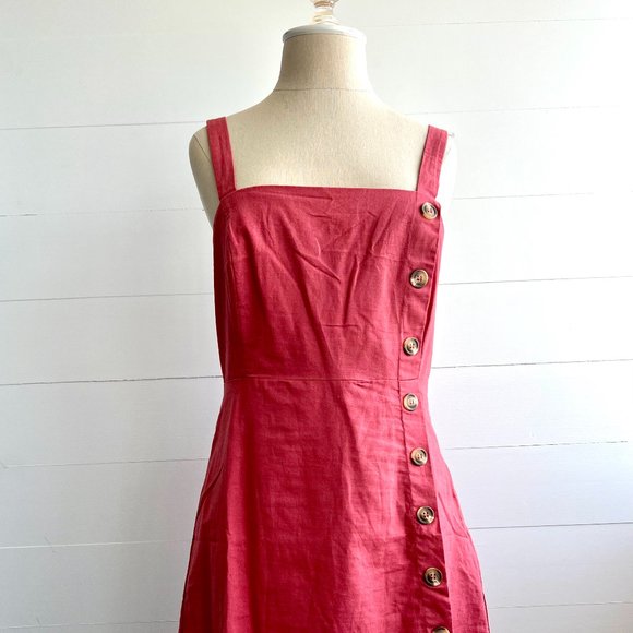 Lulus Dresses & Skirts - Rust red Lulu's mini dress